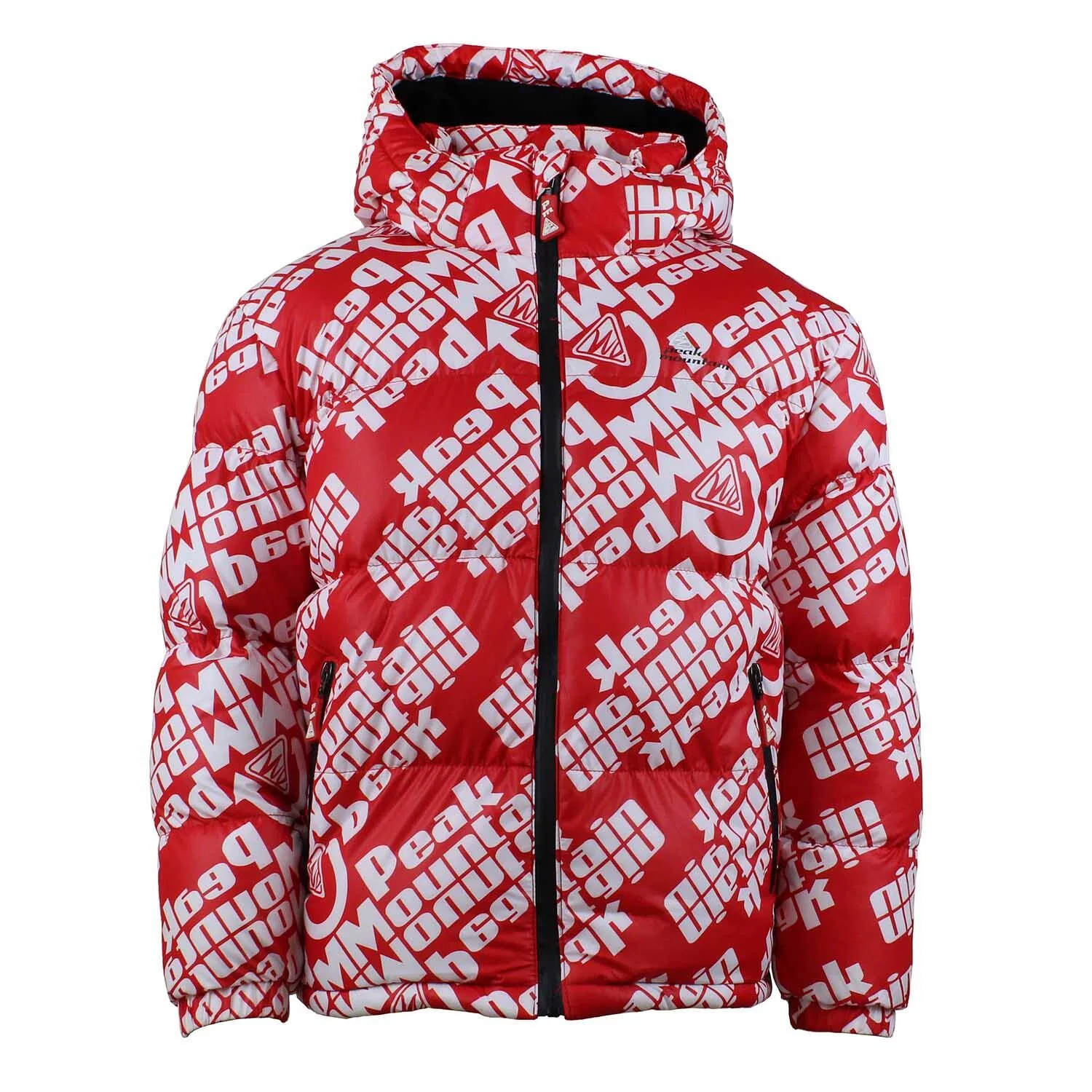 Детская куртка с капюшоном Peak Mountain Elef, Red