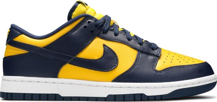 

Кроссовки Nike Dunk Low 'Michigan' 2021, синий