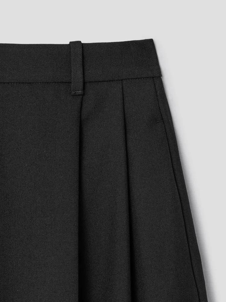 Широкие брюки из шерсти, модель Le Pantalon Dhomme JACQUEMUS, Black — фото 4