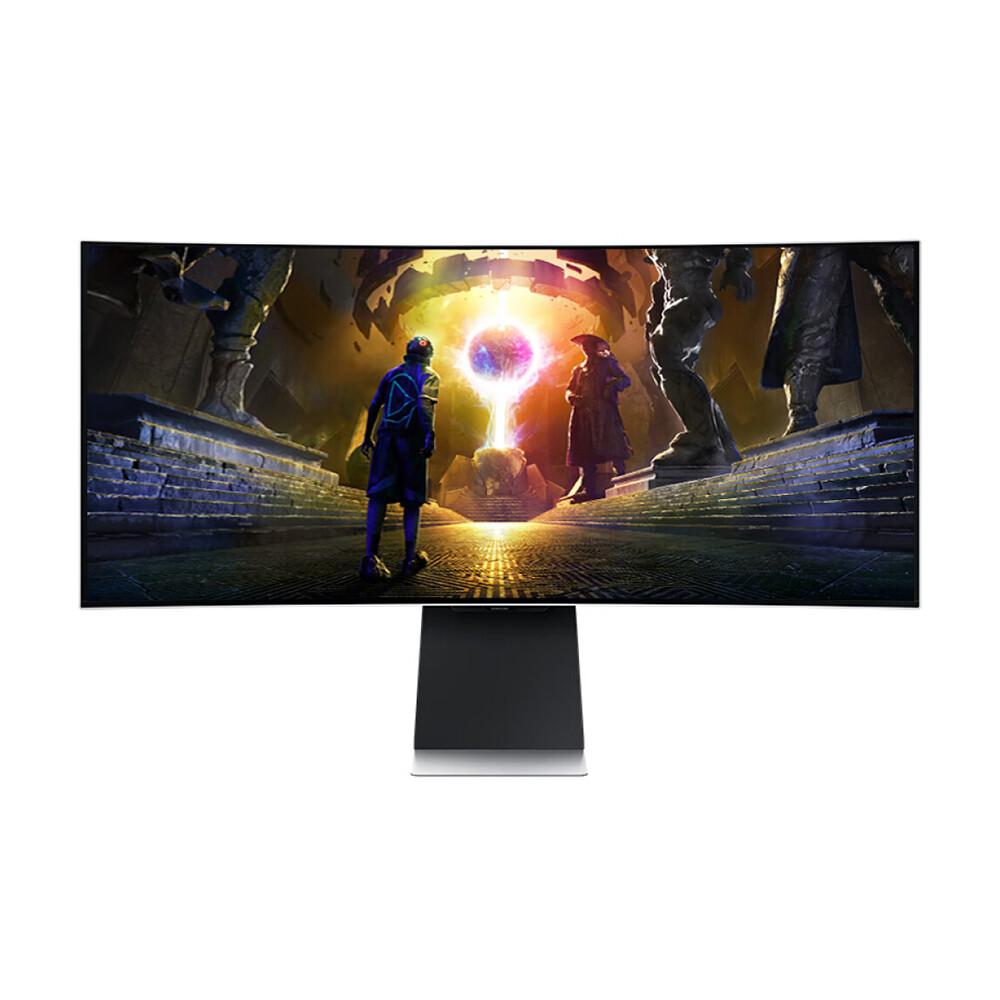 

Монитор игровой Samsung Odyssey OLED G8 G85SD, 34", 3440x1440, 175 Гц, OLED, серебристо-серый