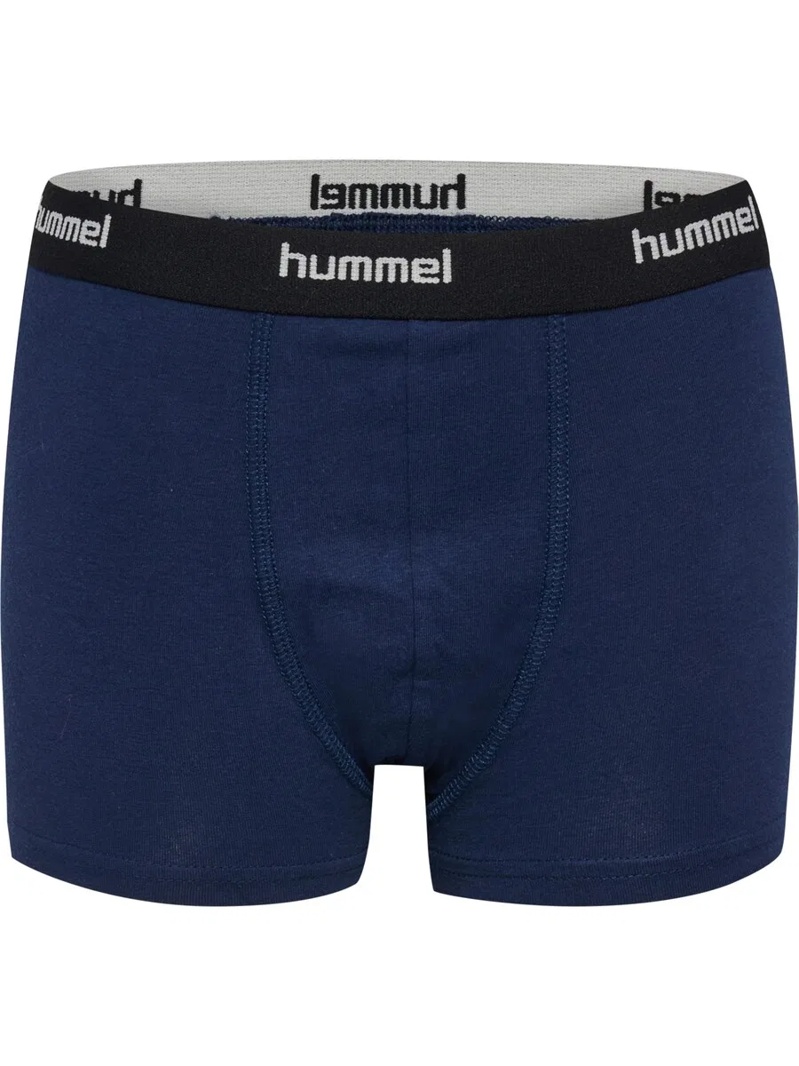 Трусы Hummel Underpants 'Nalle' в темно-синем, светло-сером и черном цветах — фото 4
