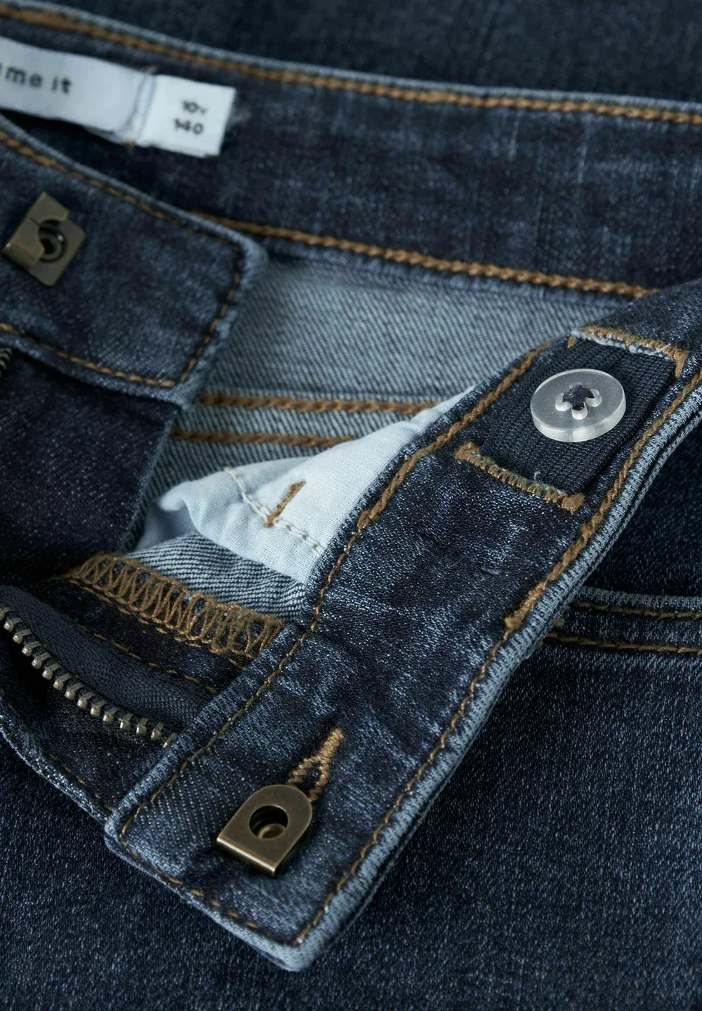 Джинсы-Клеш - джинсы-клеш Name It, Dark Blue Denim — фото 3