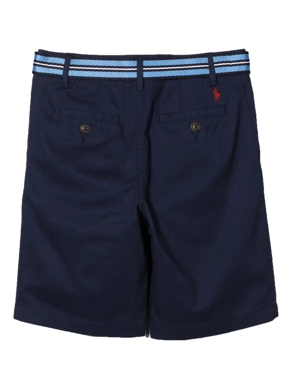 Бермуды с поясом и четырьмя карманами Polo Ralph Lauren, темно-синий — фото 2