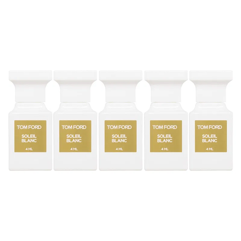 Набор пробников духов TOM FORD Sparkling Iridescent, 4 мл x 5, Oriental Potpourri, Amber, Lemon, TOM FORD, Multicolor