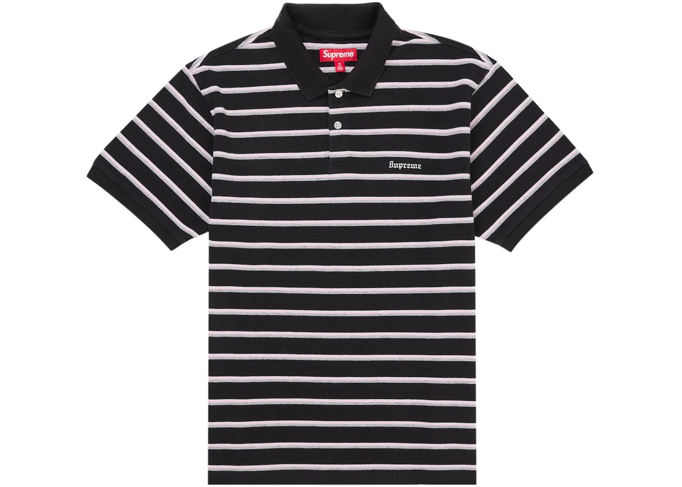 Мужское поло с принтом Polo Supreme, Black
