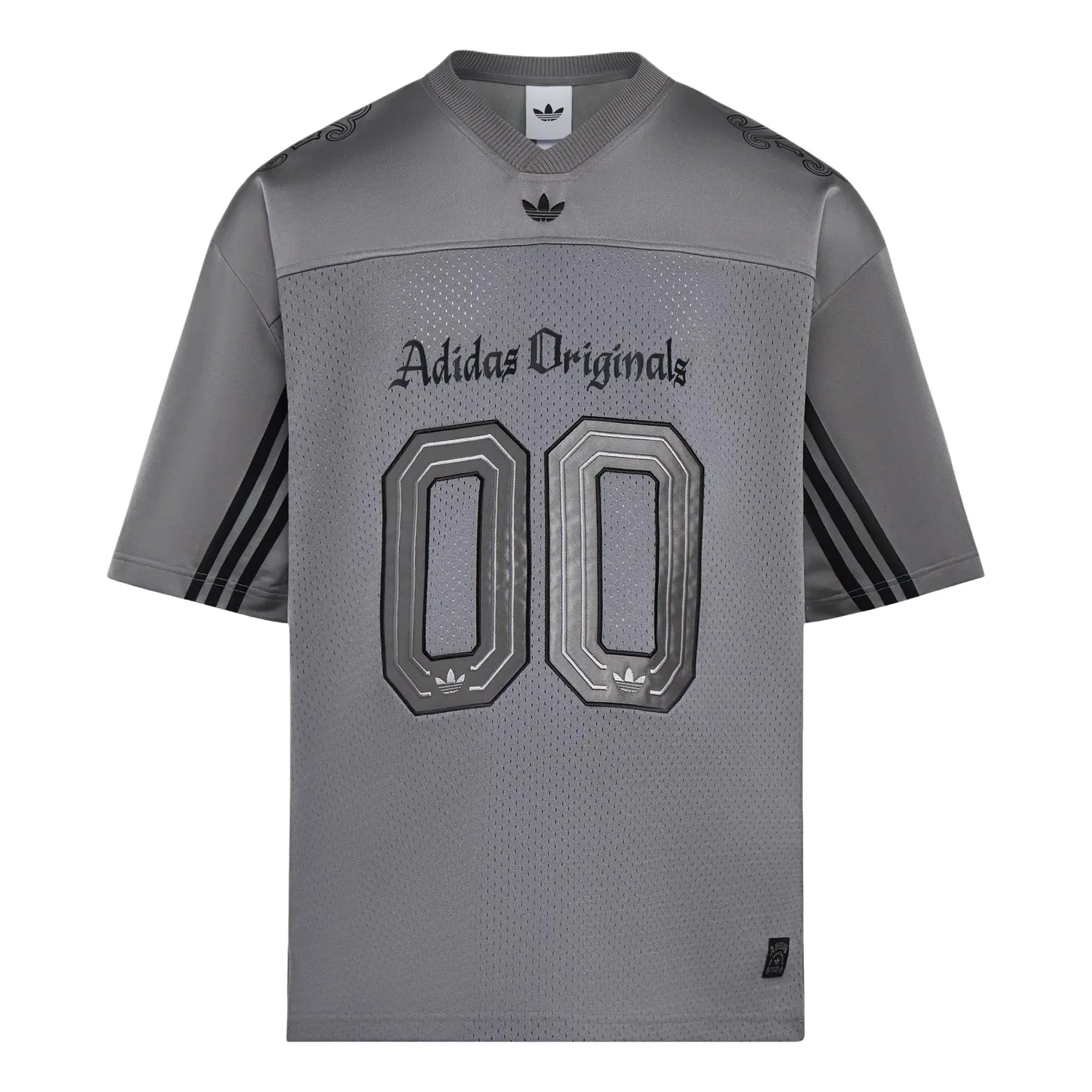Мужская игровая майка Jersey Asia Sizing 'Grey' adidas, серый