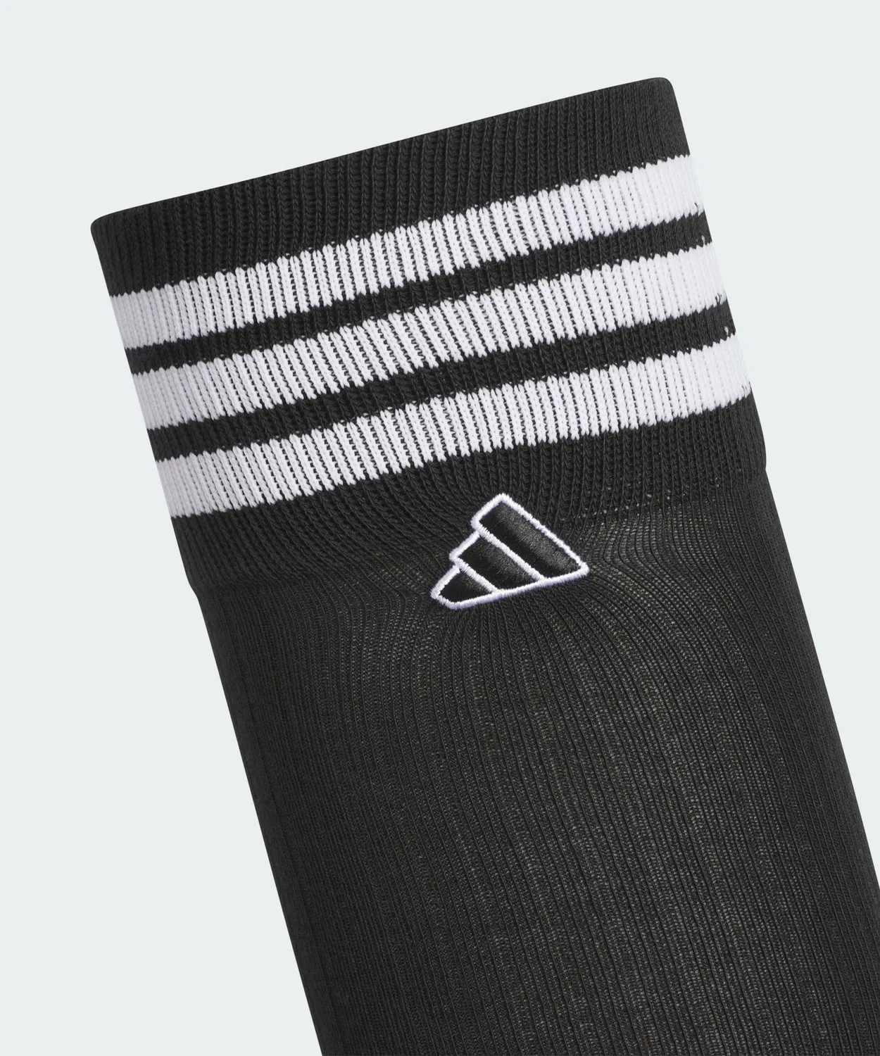 Женские гольф-носки с тремя полосками Adidas, Черный — фото 4