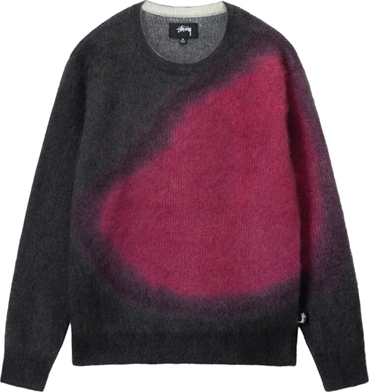 

Свитер Stussy Brushed Dot Sweater 'Black', черный
