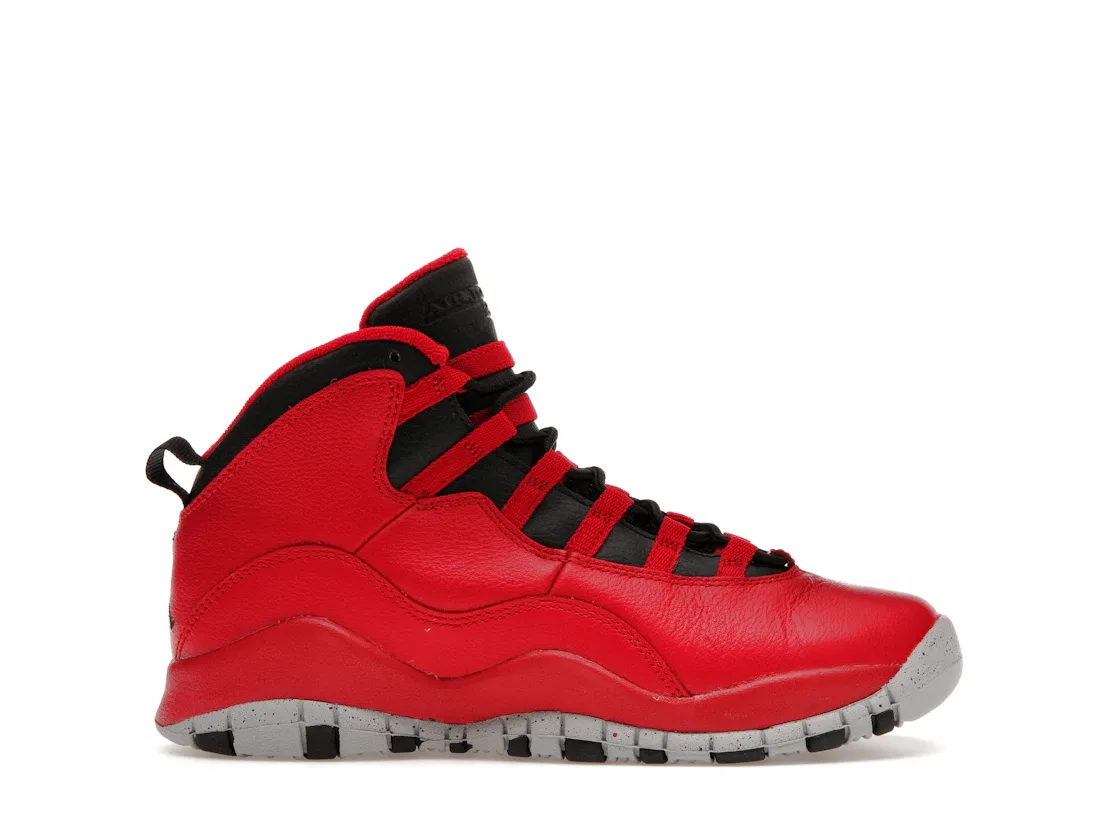 Детские кроссовки Lifestyle Jordan 10 Retro Jordan, Gym Red/Black/Wolf Grey