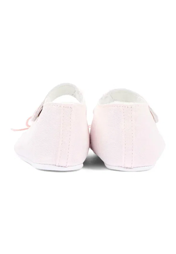 Балетки с цветочной аппликацией Ballerine Monnalisa, pink, розовый — фото 4