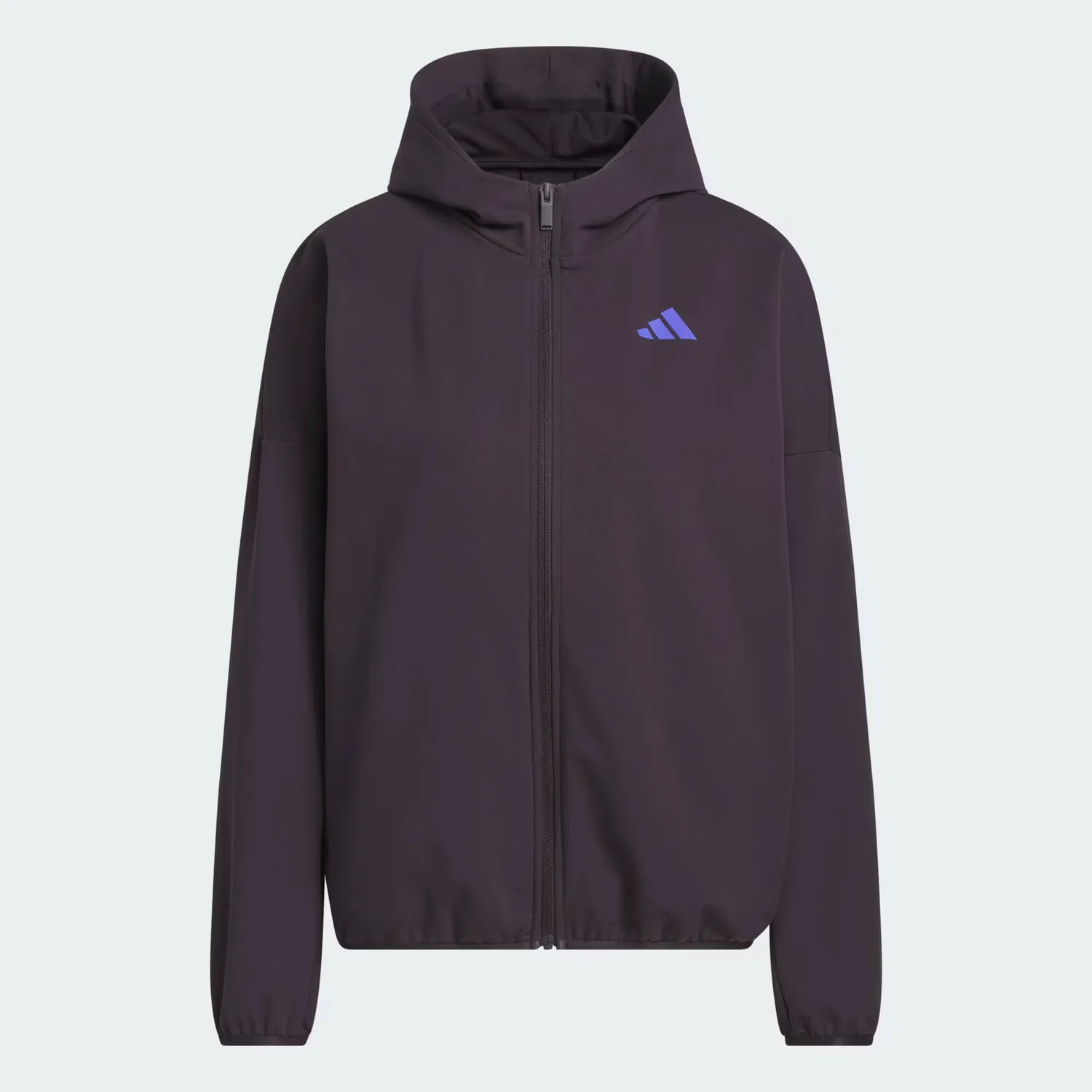 Женское худи на молнии с капюшоном Crazy Warm Fleece Adidas Performance, Aurora Black — фото 4