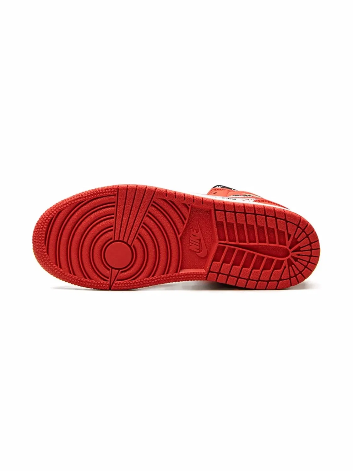 Кроссовки Air Jordan 1 Mid Holiday Jordan Kids, черный — фото 4