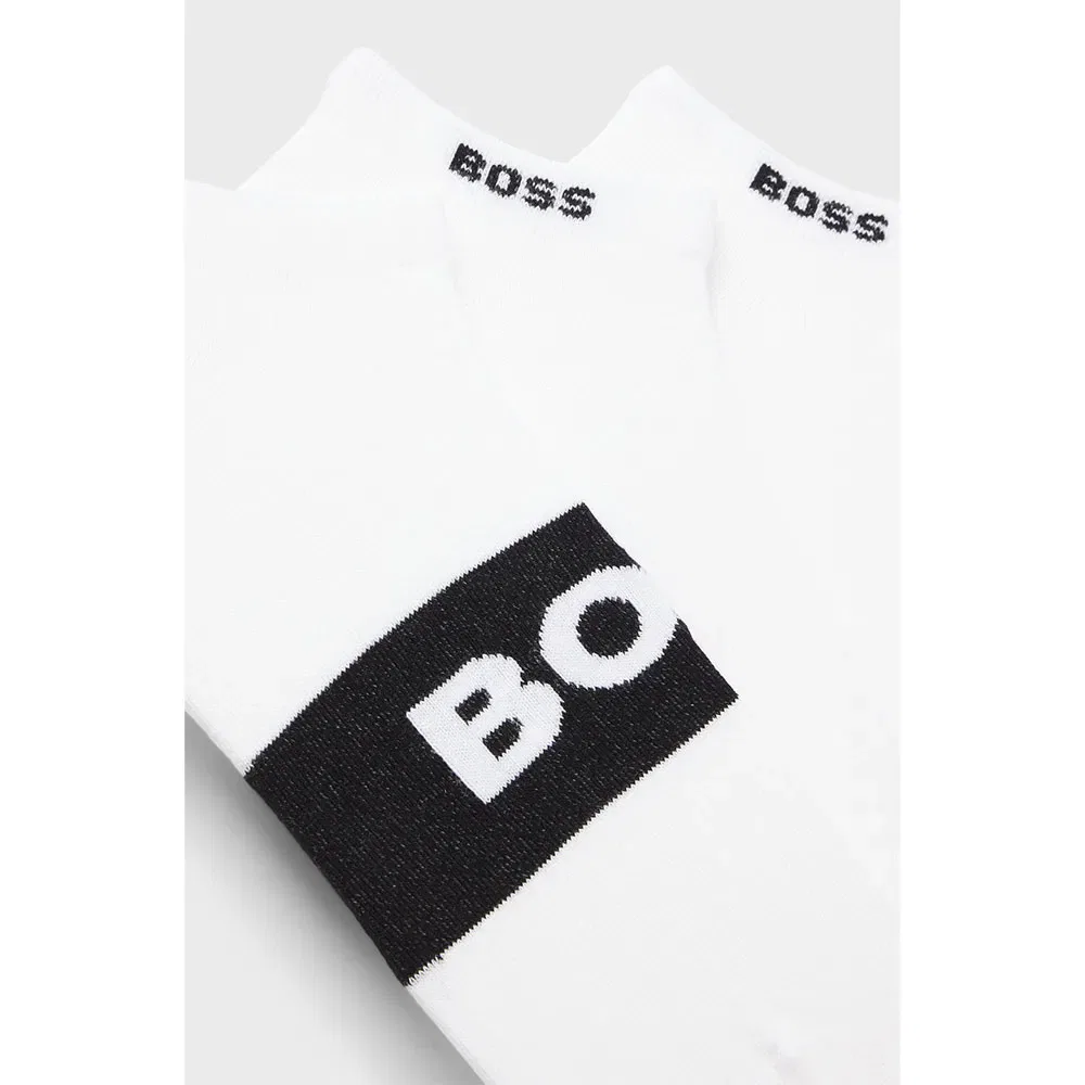 Носки 3 пары BOSS, белый — фото 3