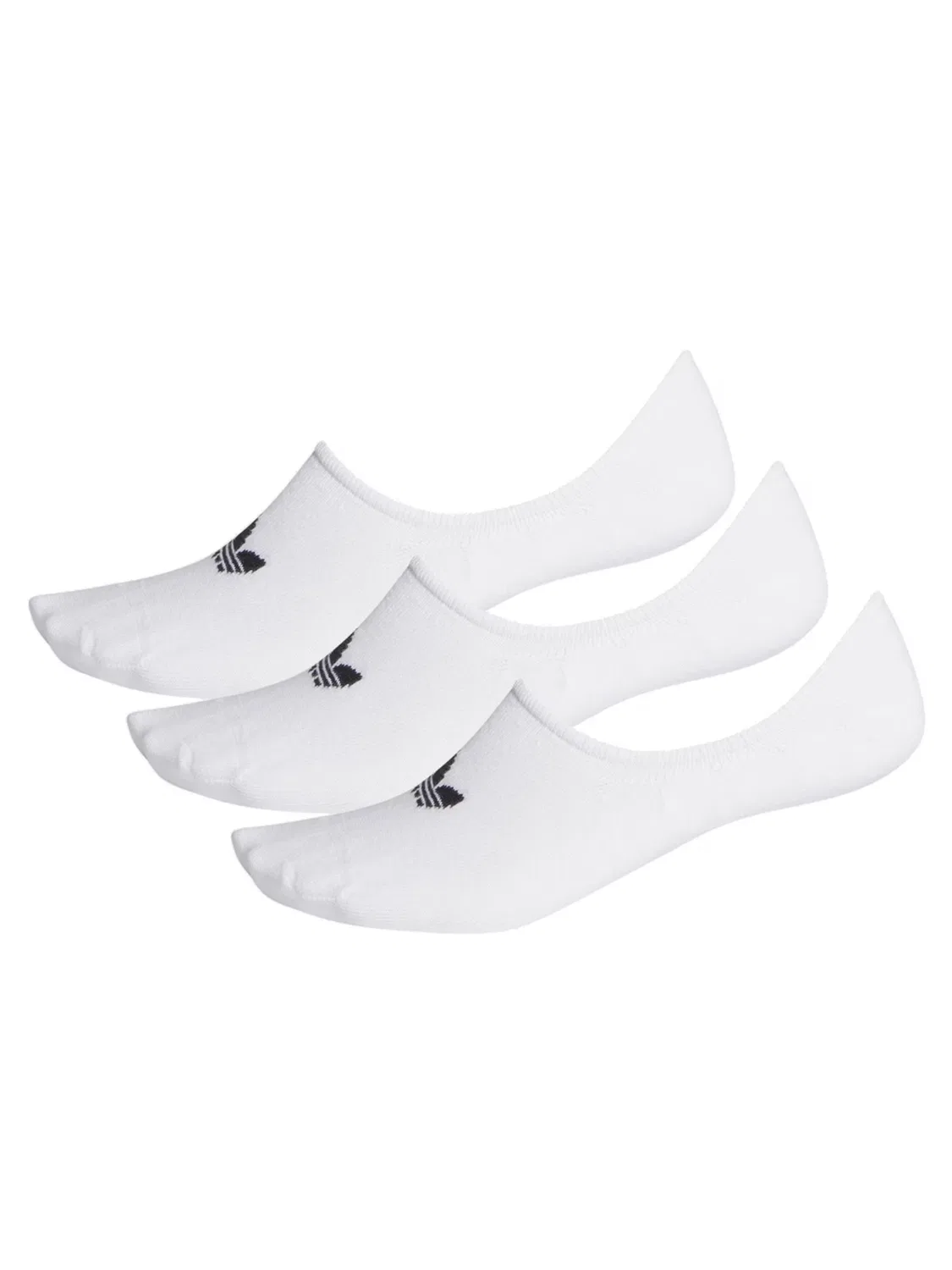 Носки Adidas Originals adidas Low Cut 3PP Socks белого цвета
