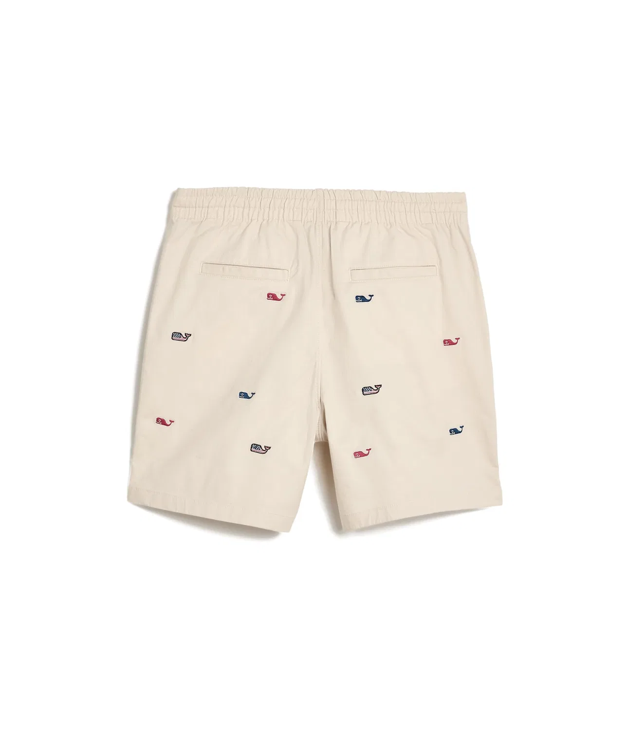 Вышитые шорты на резинке (для малышей/детей постарше) Vineyard Vines Kids, Stone — фото 2