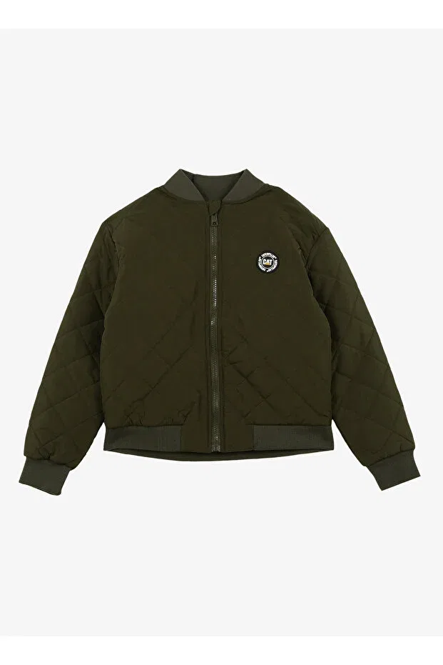 Детское пальто для девочек хлопковое Caterpillar, Khaki
