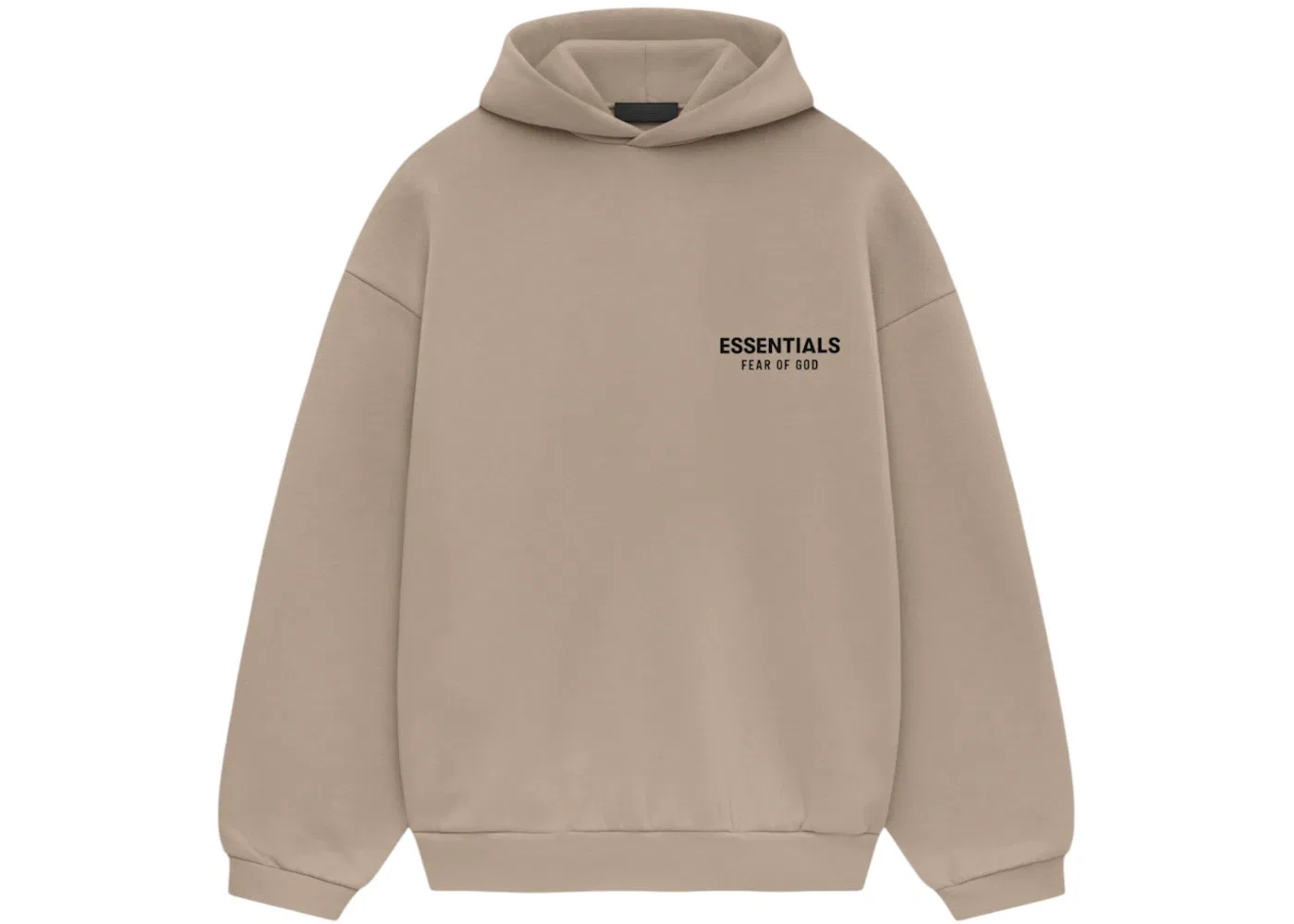 Мужская худи на молнии с капюшоном Hoodie Fear of God, Desert Sand