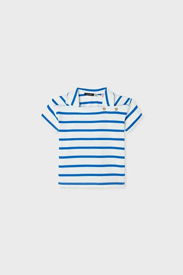 Детская футболка для мальчиков с принтом Bg store baby boy striped tshirt Gb Baby, Lined