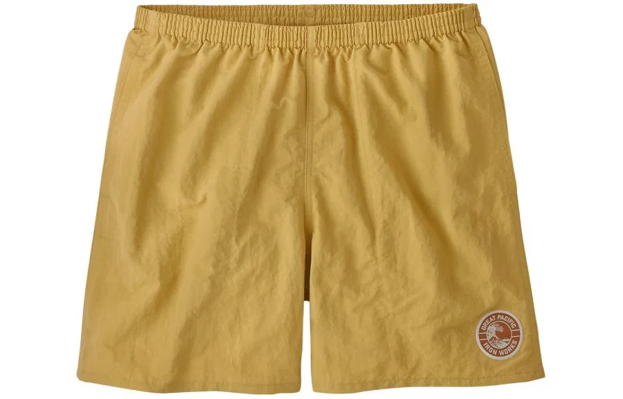 Шорты Casual Baggies Patagonia, Badge Surfboard Yellow/GPSU