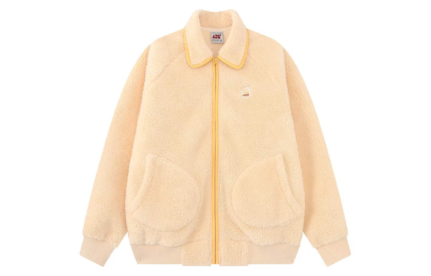 Детское пальто с лацканами F426, Yellow