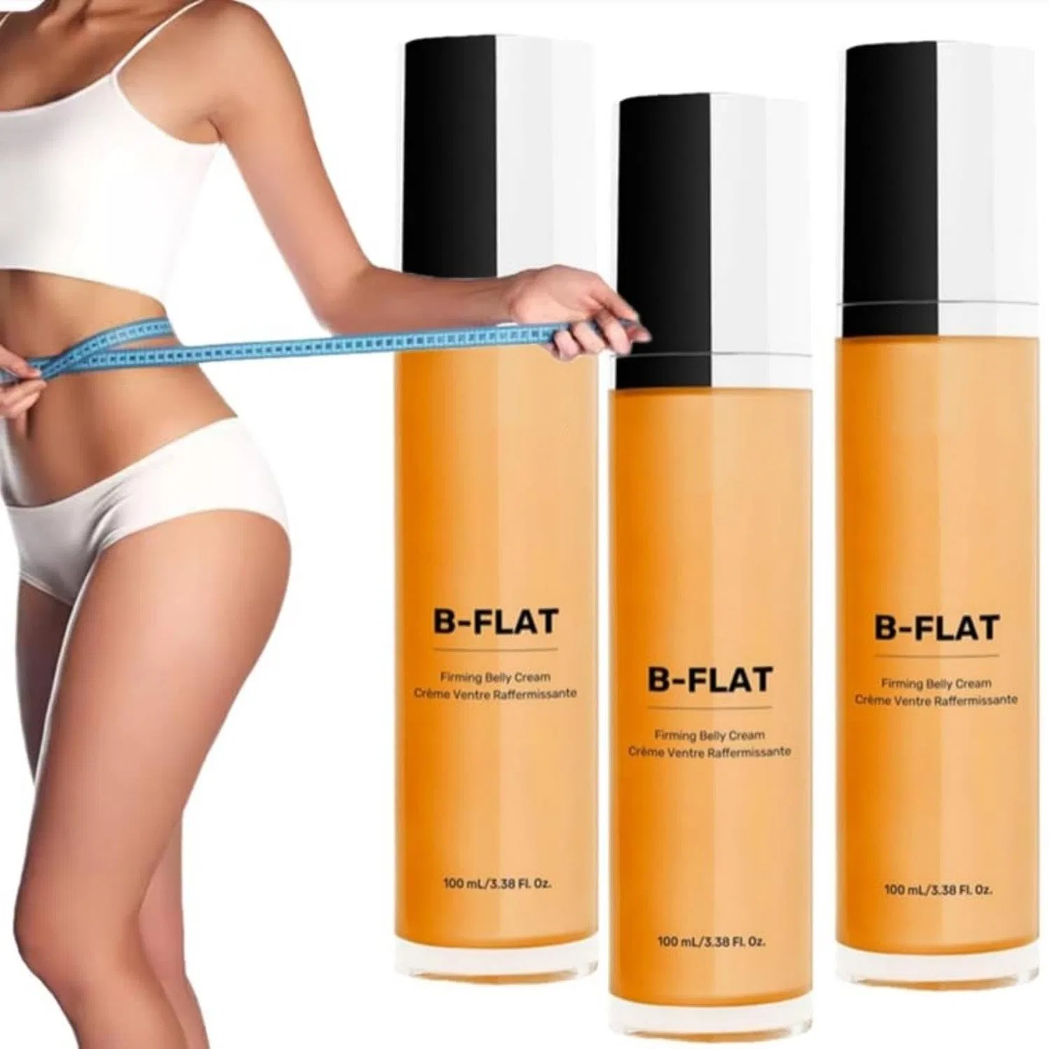 Крем для тела для упругости кожи B-FLAT Belly Firming, 100 мл, 3 шт Generisch