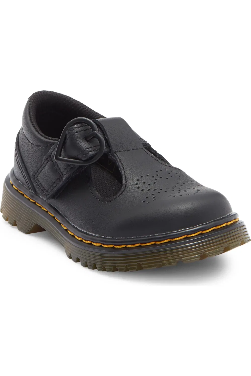 Детские туфли Dr. Martens Polley II Мэри Джейн на пряжке, черный