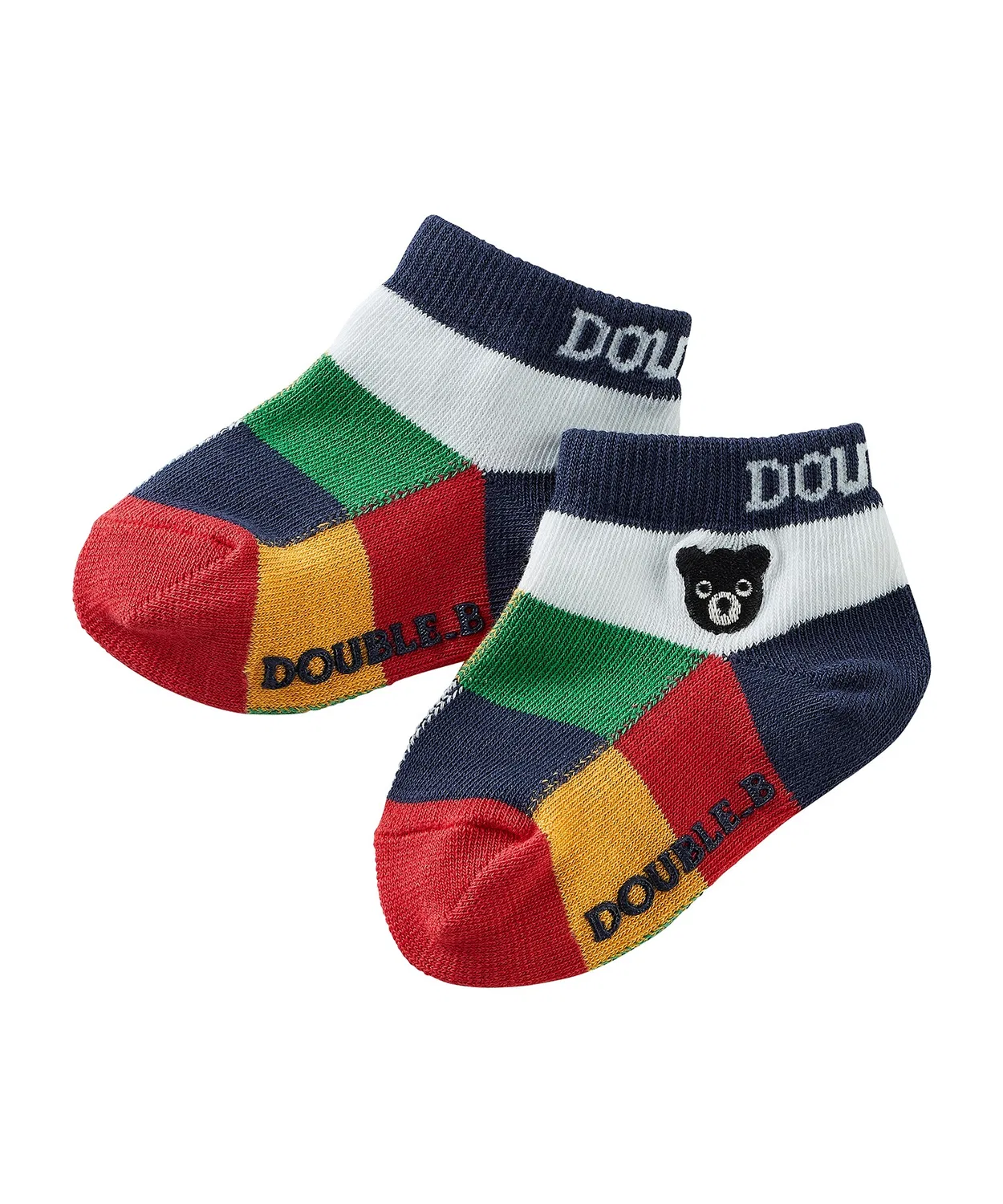 Детские носки с Y-пяткой Coolmax, модель DOUBLE_B, Multi
