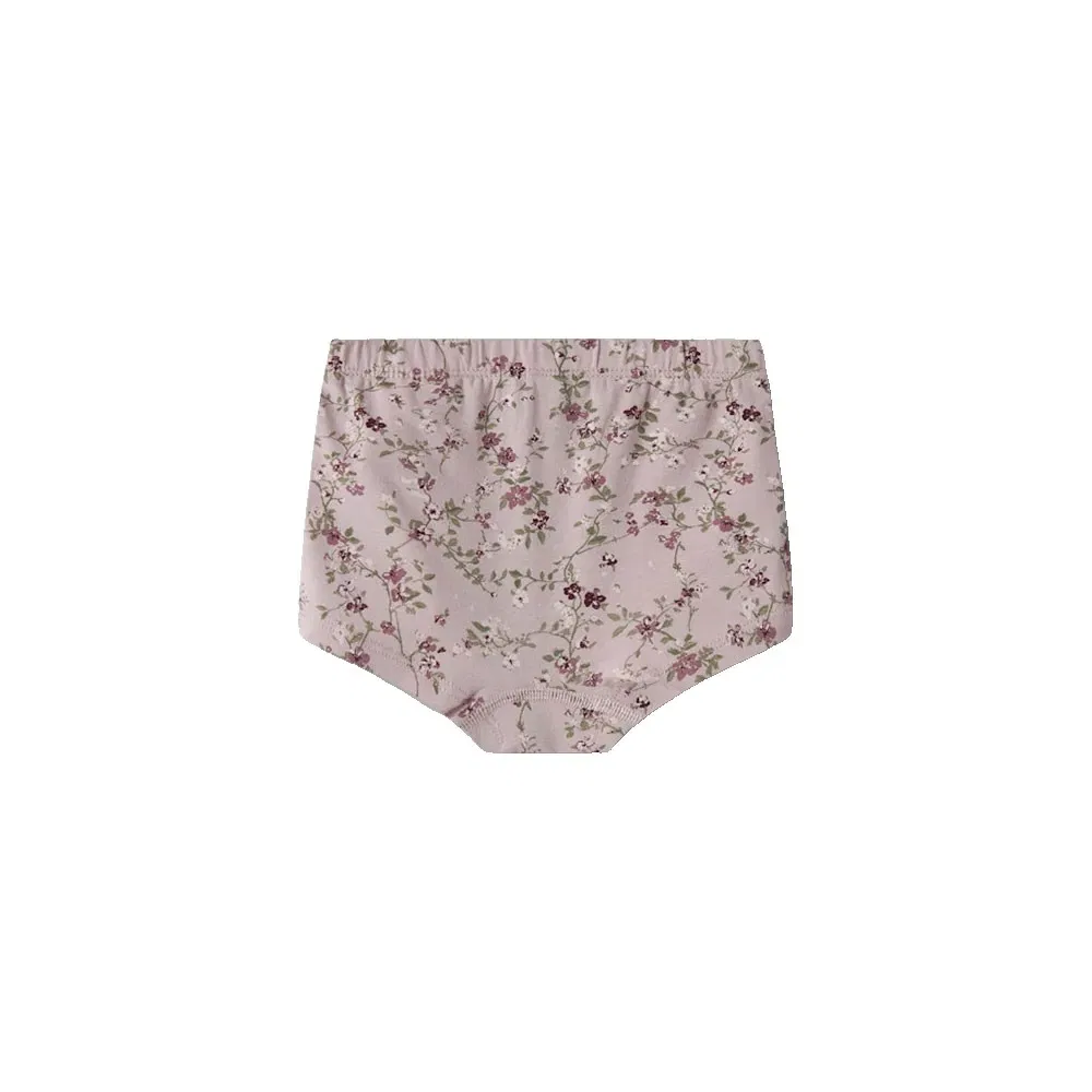 Детские трусы-слипы для девочек с принтом Violet Flower Name it, Multicolor — фото 4