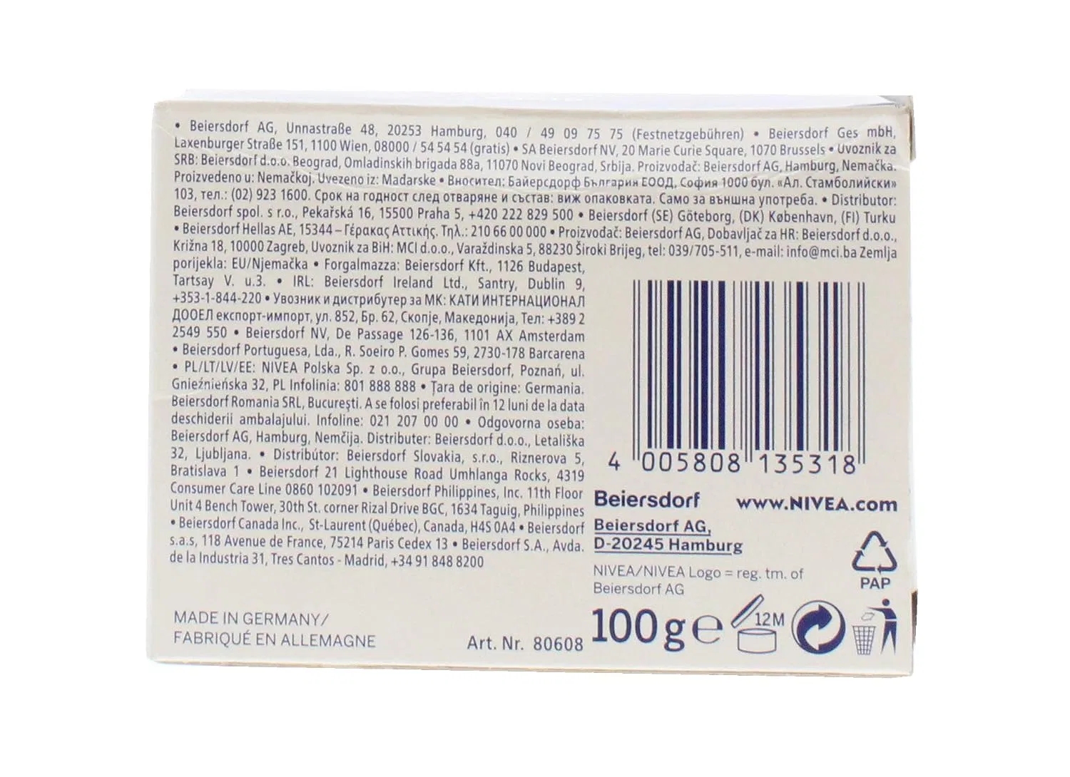 Жидкое мыло Nivea Greme Soft Hand Soap, набор 12 шт. по 100 мл — фото 2