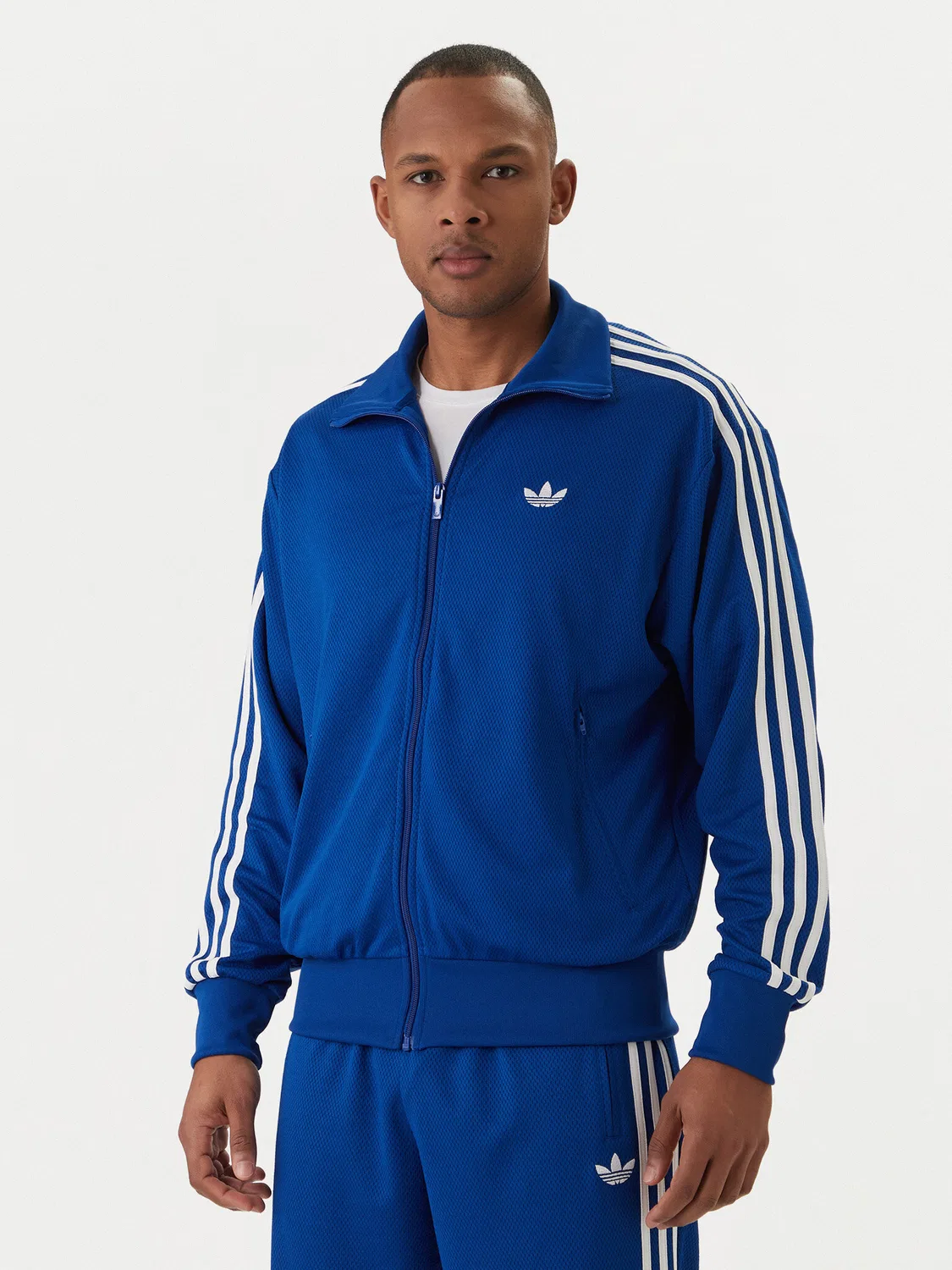 Мужской свитшот свободного кроя adicolor Firebird Adidas, синий