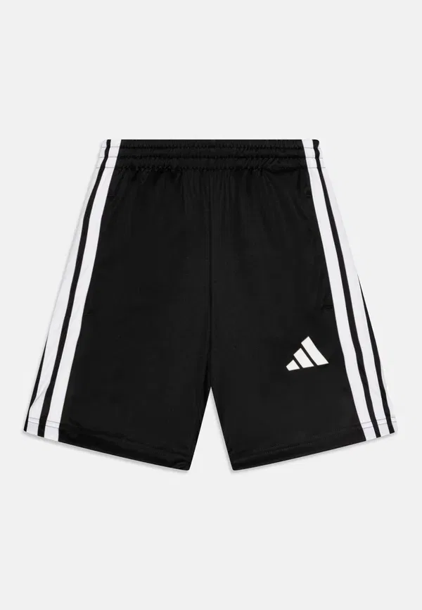 Комплект спортивной футболки Essentials для подростков (унисекс) Adidas Performance, черный — фото 3