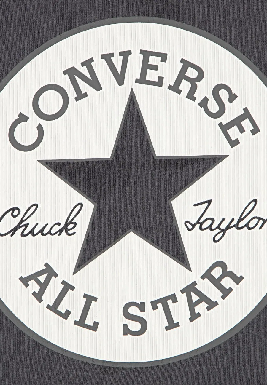 Футболка CONVERSE 'DISCETED CTP CLASSIC' черного цвета — фото 4