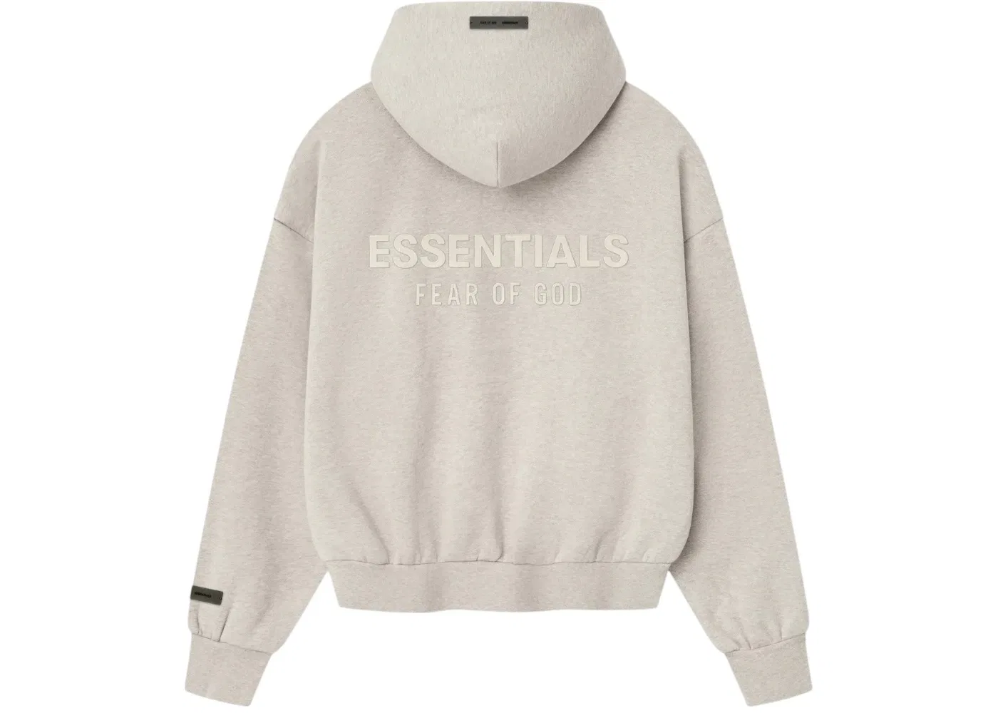 Мужская худи на молнии Essentials Classic Full Zip Fear of God, Heather Stone — фото 2