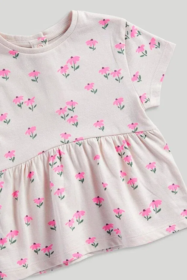 Детская футболка с принтом Mothercare, Pink — фото 2