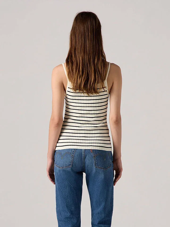 Топ с принтом Levi'S, кремовый — фото 2