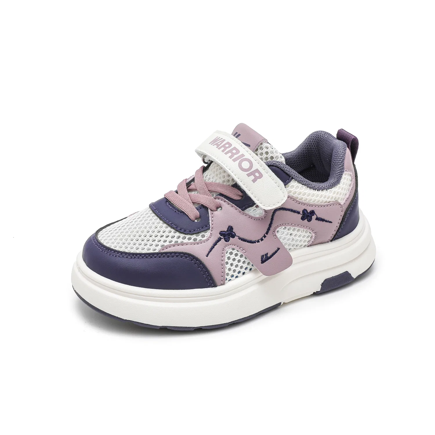 Детские кеды для скейтбординга с mesh-материалом Rice Taro Purple Dark Purple WARRIOR