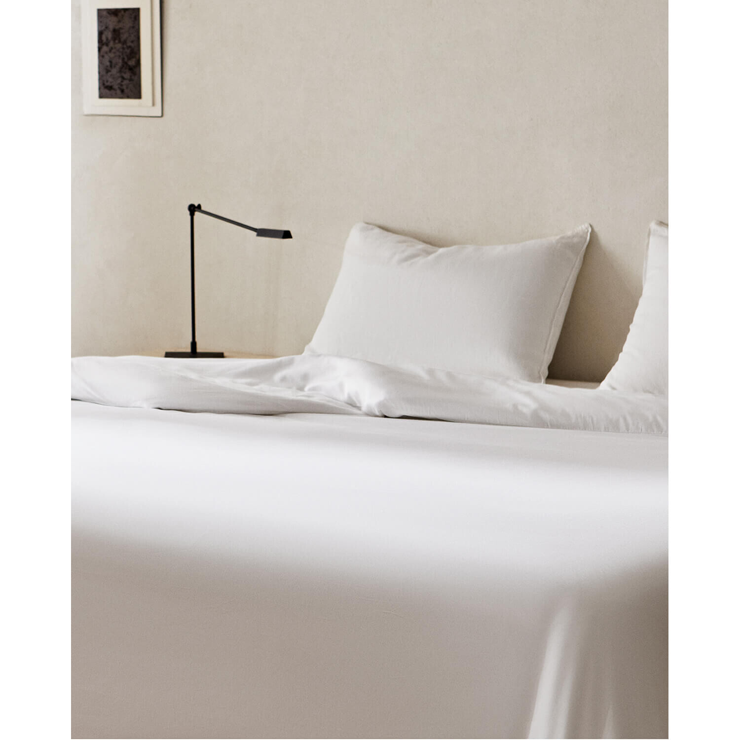 Пододеяльник Zara Home Cotton Sateen, белый
