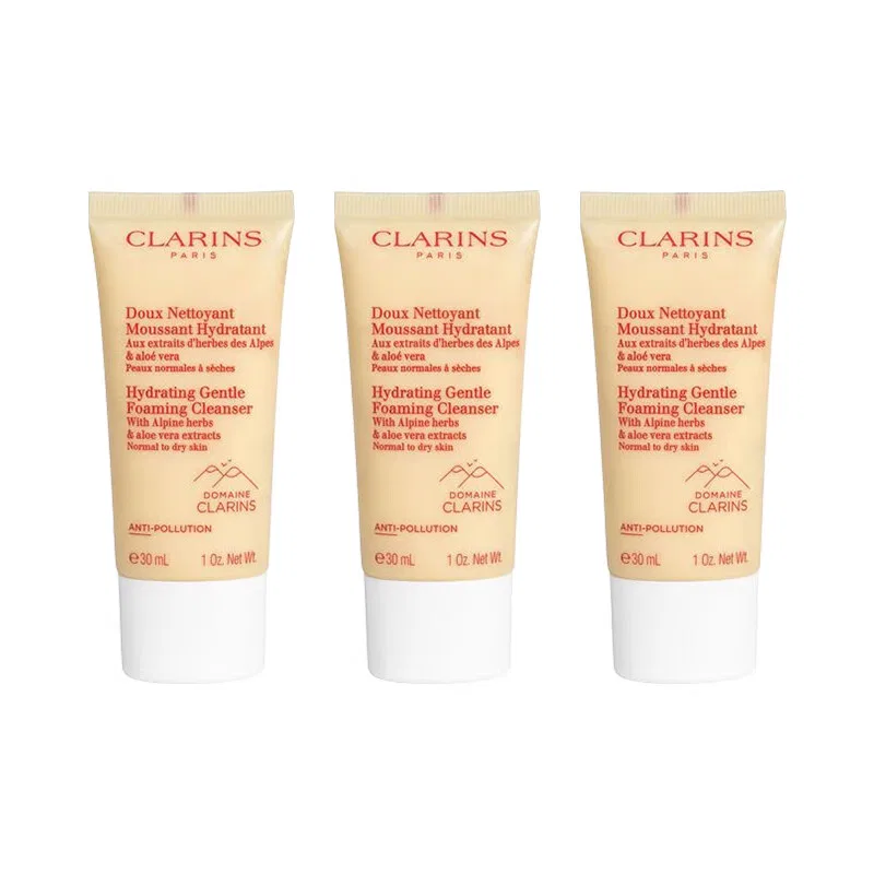 Набор очищающих средств для лица CLARINS, 30 мл x 3, Цвет: не указан