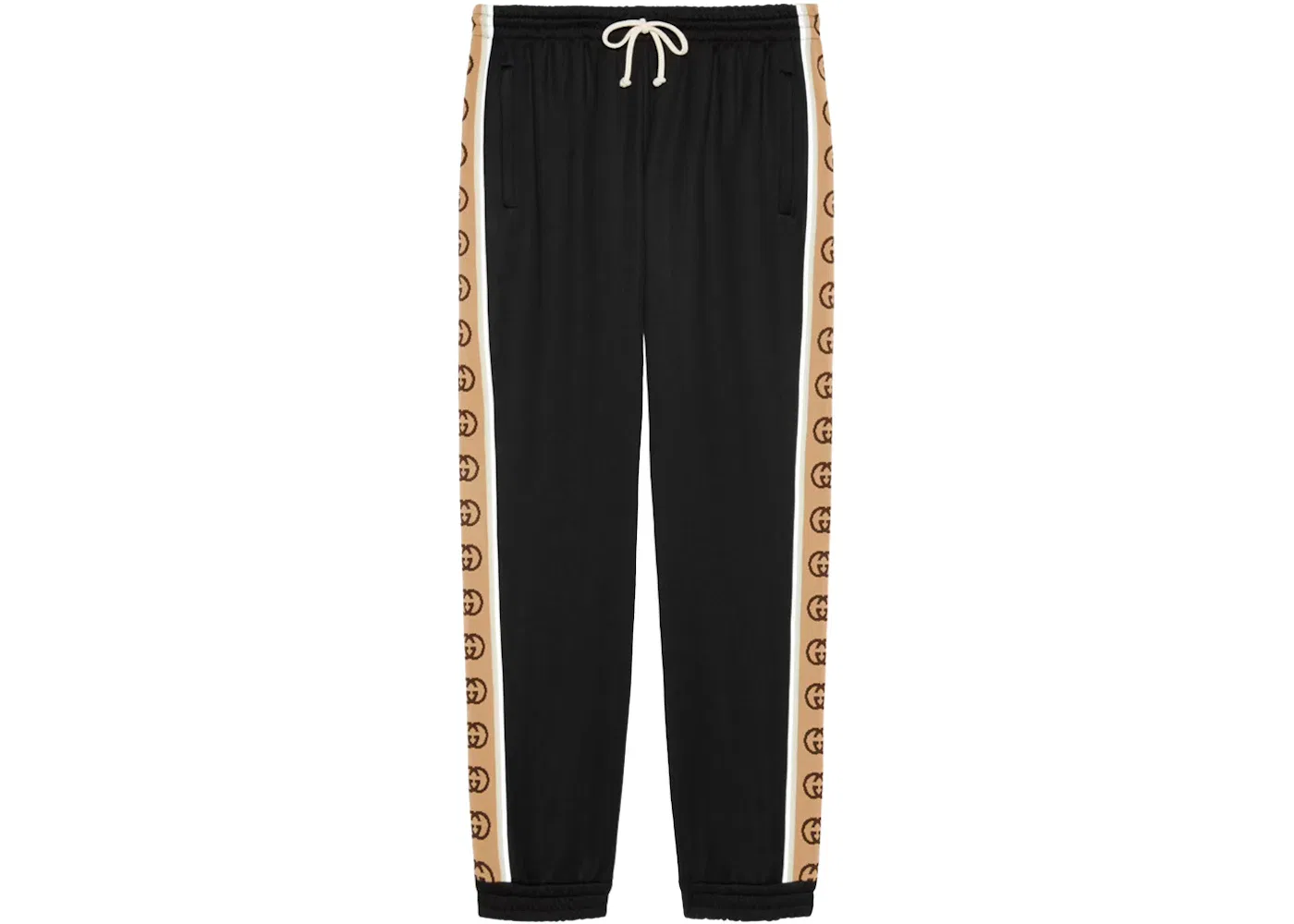 Мужские спортивные штаны с принтом Jogging Pant Gucci, Black