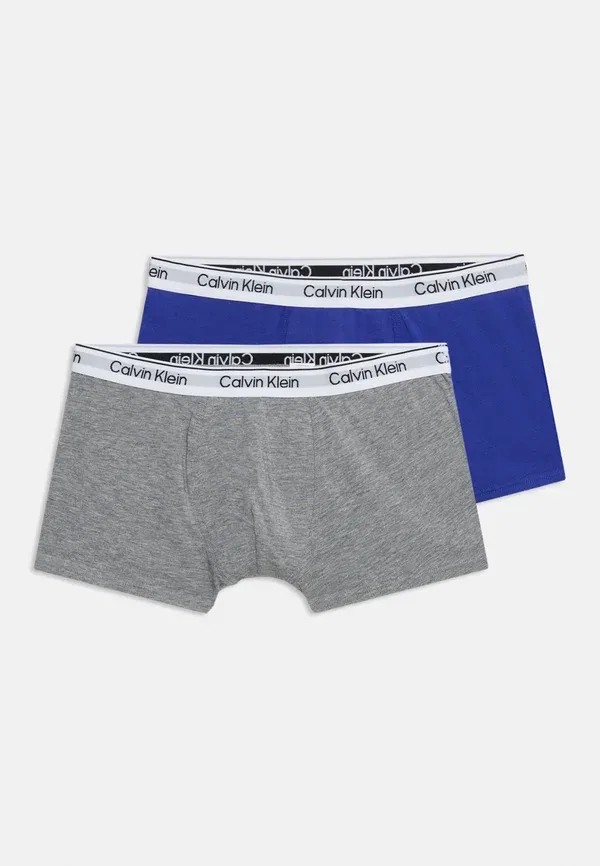 Комплект боксеров 2 шт Calvin Klein Underwear, голубой/серый