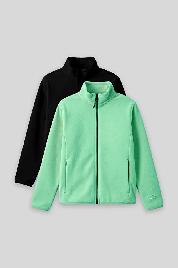 Детские свитшот для девочек с длинным рукавом Tommy Life, Black-Water Green