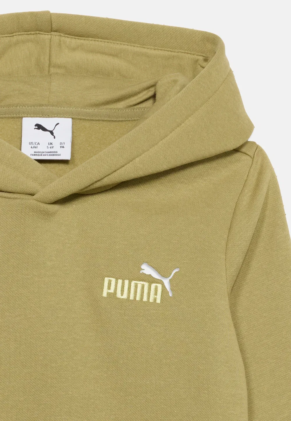 Худи унисекс с небольшим логотипом Puma, Chai Latte — фото 3