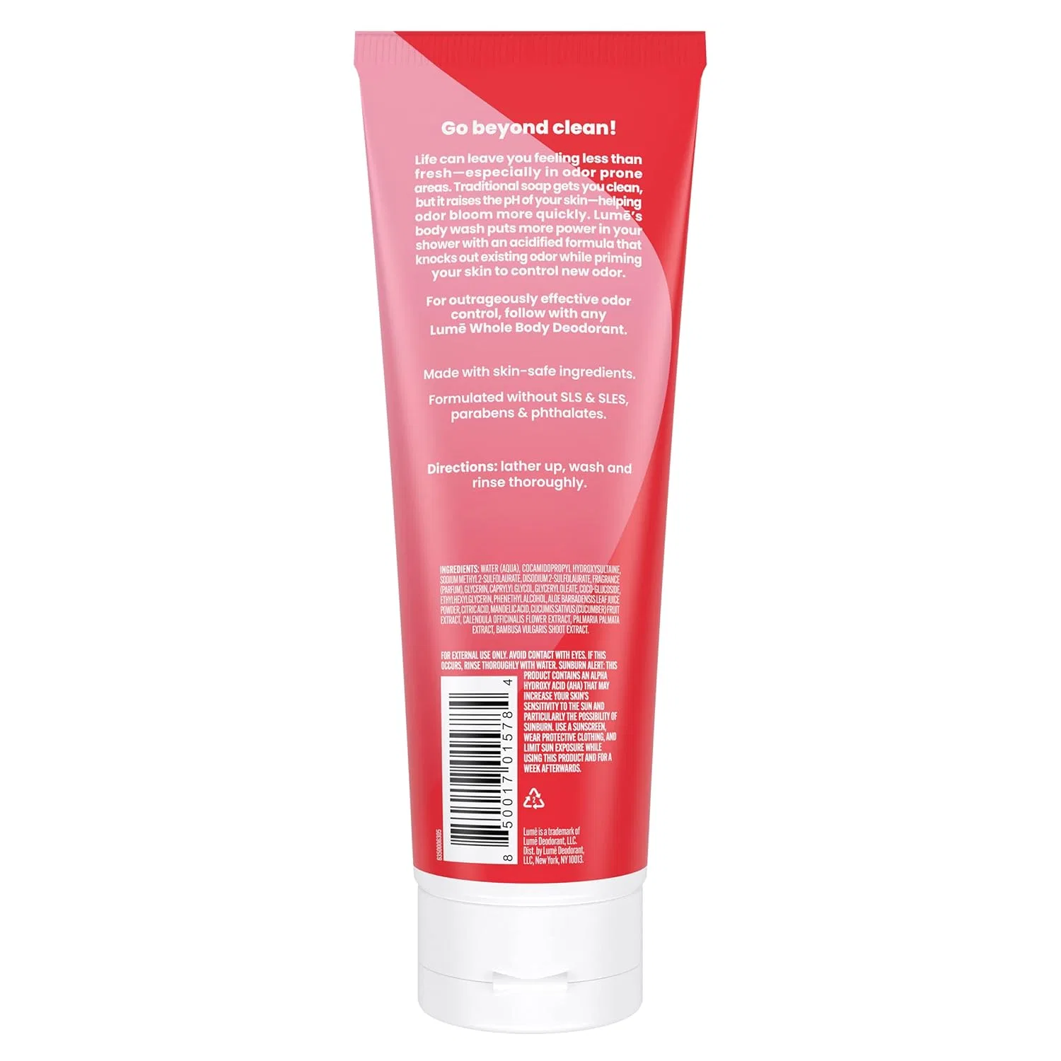 Гель для душа Lume Acidified Body Wash, 251 мл, Pink — фото 2