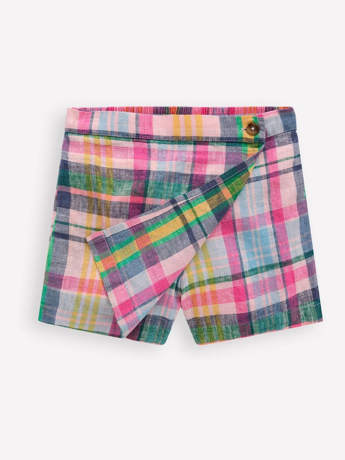 Шорты-юбка Boden Wrap Woven, синий — фото 4