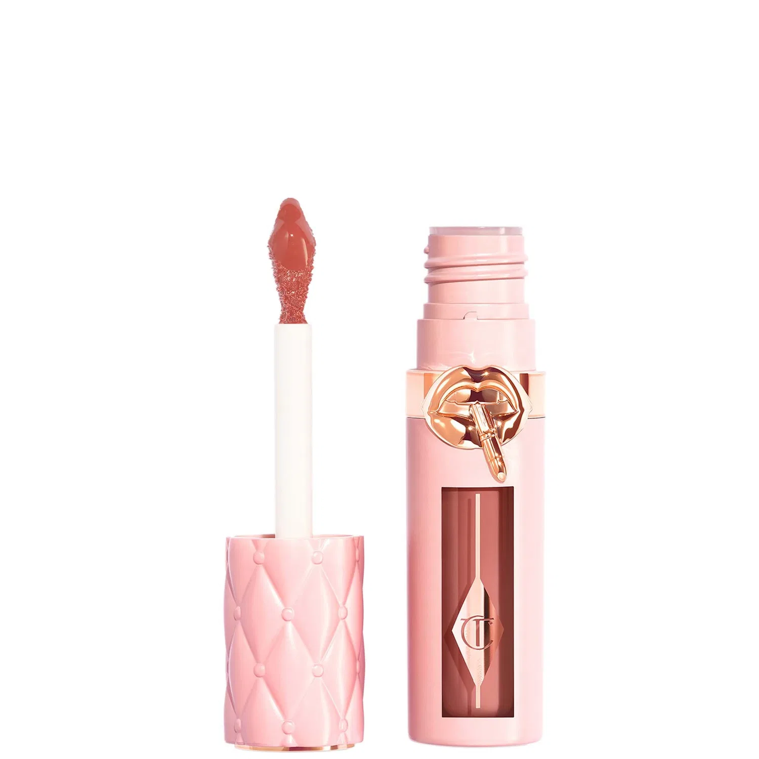 Объемный блеск для губ с эффектом увеличения Pillow Talk Big Lip Plumpgasm Charlotte Tilbury, Medium/Deep