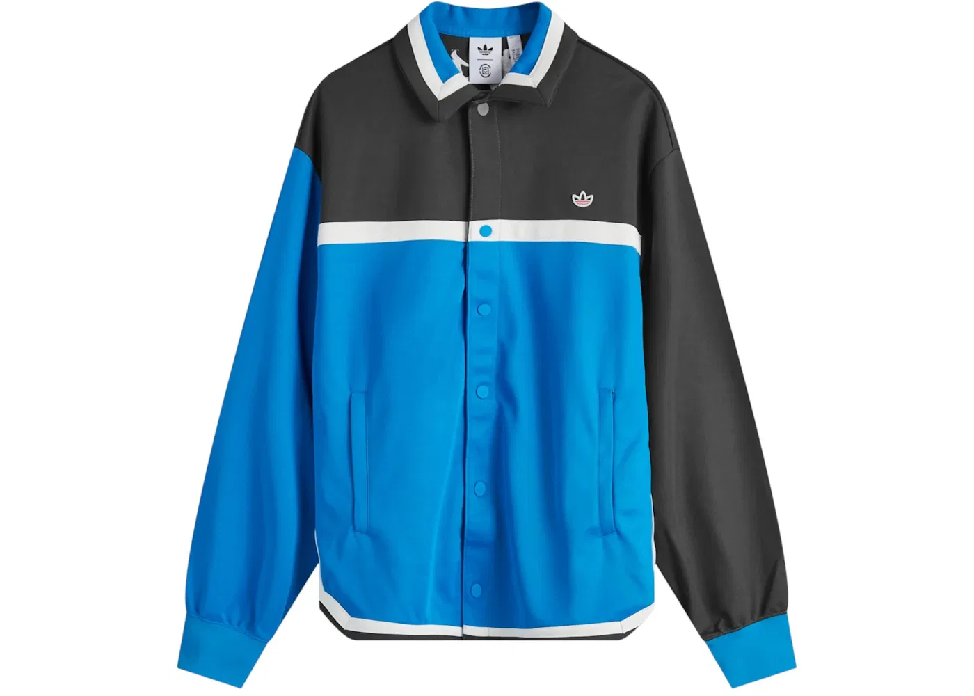 Мужская куртка с принтом Clot Woven Adidas, Bright Blue