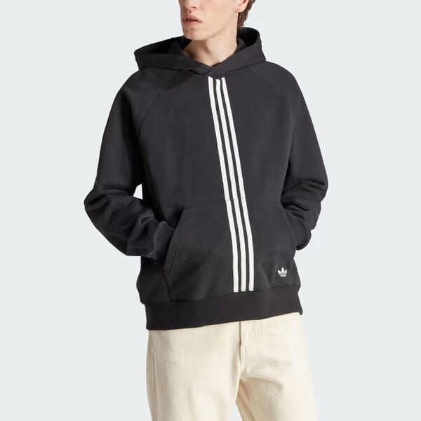 Толстовка adidas originals Winter Hacked Hoodie 'Black', черный — фото 2