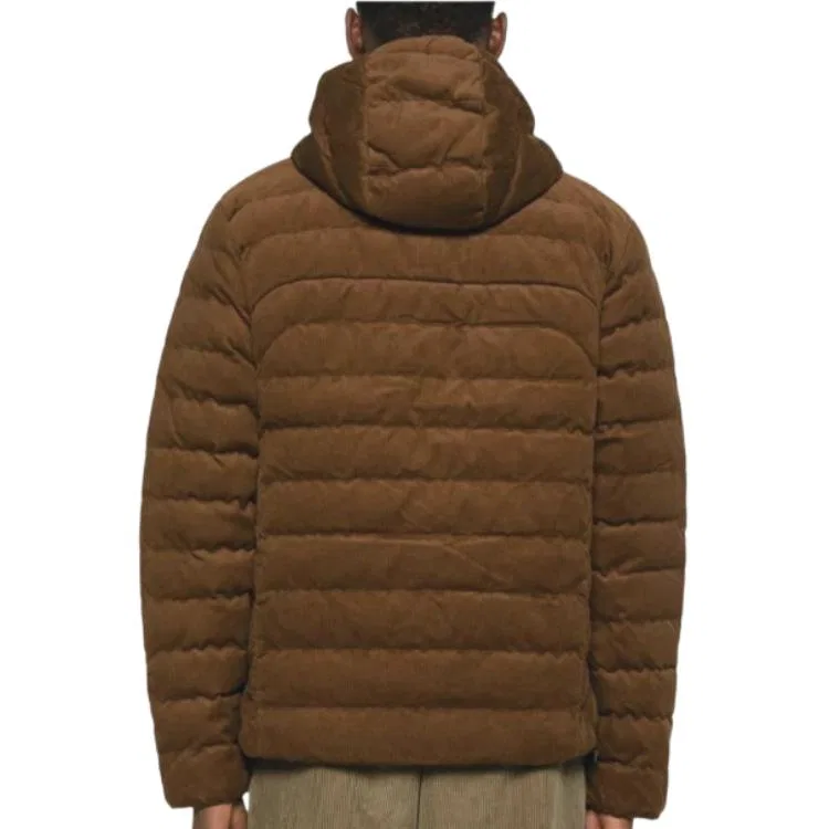 Мужская куртка с вельветовой отделкой Corduroy Puffer Jacket Polo Ralph Lauren — фото 4