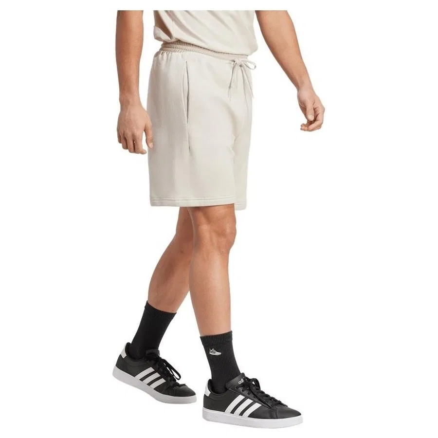 Шорты спортивные с моделью Collegiate Sh adidas, Бежевый — фото 4