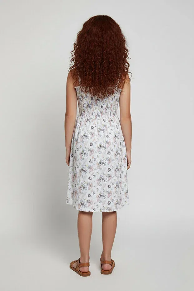 Детское платье для девочек хлопковое Par Lingerie Pl, White — фото 4